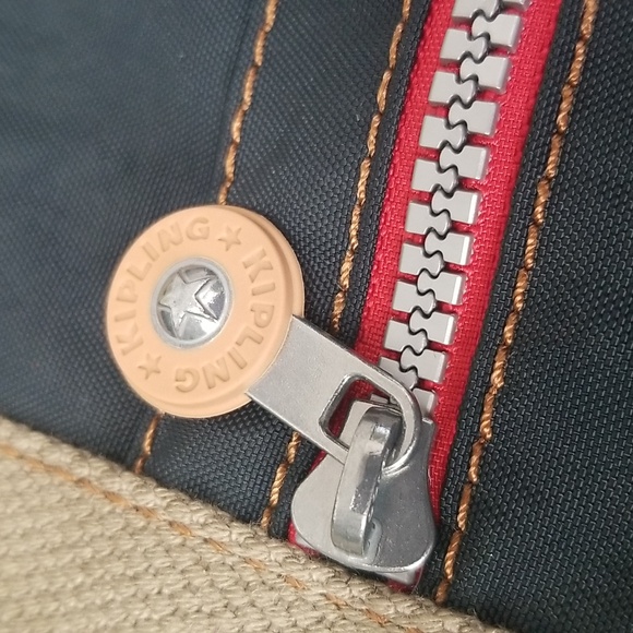 Kipling Art Satchel In True Navy C - Picture 13 of 16